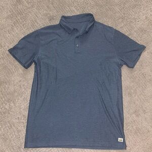 Vuori Men's Blue Strato Tech Polo